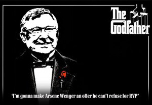 ... Sir Alex Ferguson to the famous mafia don in his newspaper column
