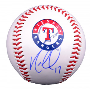 Autographed Nelson Cruz Baseball - Logo