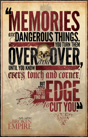 Mark Lawrence Quote Poster #1