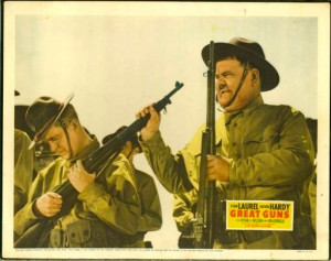 laurel and hardy in great guns
