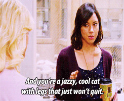 parks and recreation amy poehler aubrey plaza april ludgate leslie ...