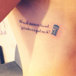 Doctor Who tattoo By AtACoAsT