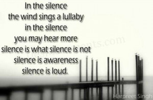 Quotes About Silence Being