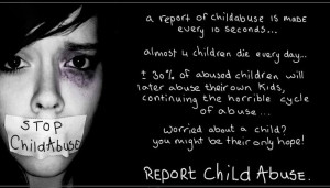 Almost 4 children die everyday because of abuse