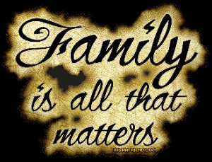 Tattoo Graphic - Family Is All That Matters