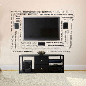 Classic Cinema Entertainment Movie Quote Collection - Wall Decal ...
