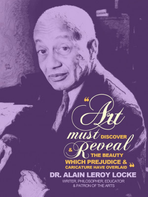 Alain LeRoy Locke #BlackHistoryMonth Tribute Design (2/23/12)
