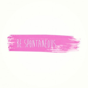 Be spontaneous! almayoga instagram