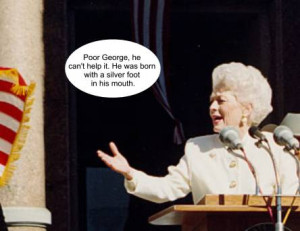Ann Richards' famous quote made during the keynote speech at the DNC ...