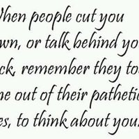 pathetic people photo: When People Cut You Down,Or Talk Behind Your ...