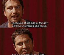 gerard butler, greek quotes, looks, love, movies, quotes, sad, true