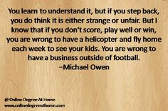 you don't score, play well or win, you are wrong to have a helicopter ...