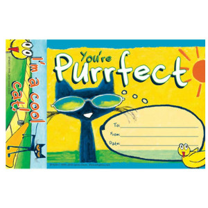Pete the Cat-You're Purrfect Bookmark Award