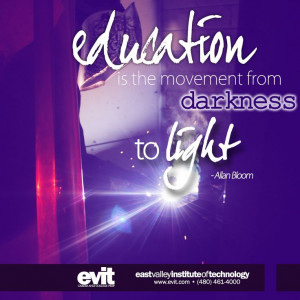 ... education is the movement from darkness to light allan bloom # quotes