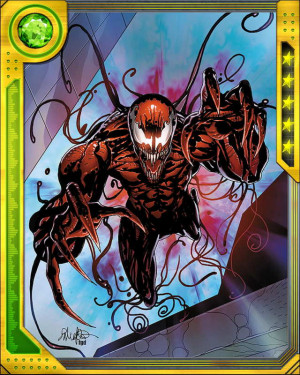 symbiote insanity carnage+ information rarity super special rare power ...
