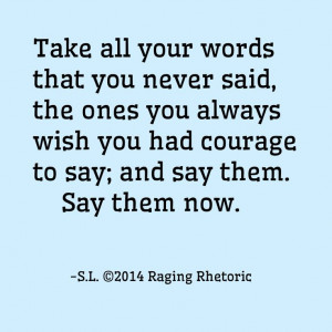 2014 Raging Rhetoric (Stephanie Bennett-Henry) Owner: Raging Rhetoric ...