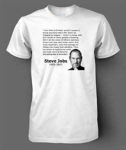 SHIRT-Steve-Jobs-Apple-Mac-Mens-Ladies-ipod-TRIBUTE-TEE-Quote