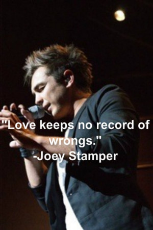 Joey quote, on a different picture this time.