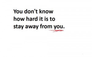 My feelings for you.