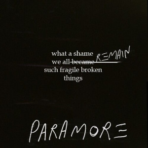 Paramore quote