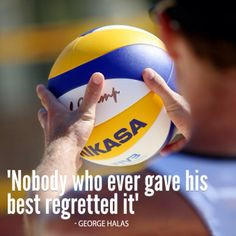 Volleyball motivational quote http://www.fivb.org/