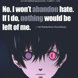 ciel phantomhive quotes