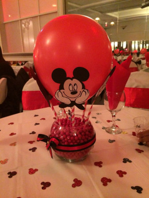 Mickey Mouse Centerpiece