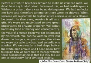 Beautiful Native American Quote