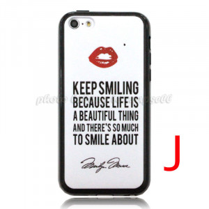 Details about beautiful Life Quotes durable case for iphone 5C 01124