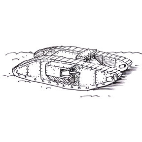 How to Draw a Tank World War 1