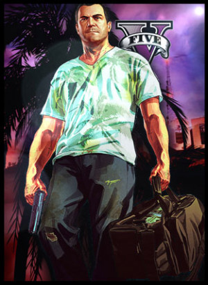 Grand Theft Auto 5 Fan Art Illustrations: Wacky and Awesome