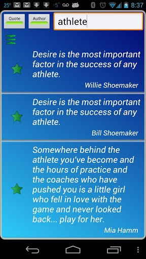 Athletes Quotes Pro Screenshot 4