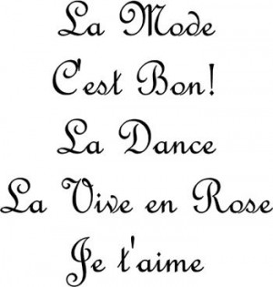 French Sayings