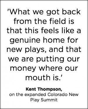 ... excerpts from our annual end-of-the season talk with Kent Thompson
