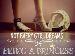 ... for this image include: girl, princess, taekwondo, Dream and sport