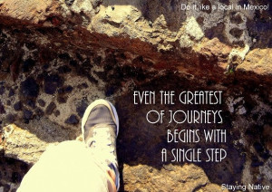 ... step. Do it like a local at Teotihuacan in Mexico! #travel #quote