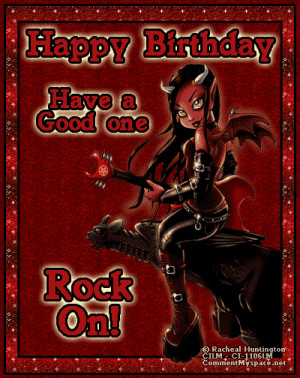 heavy metal birthday wishes