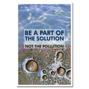 water pollution poster slogans