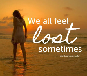 feeling lost and confused quotes
