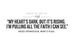 Boss Quotes, Music, Soundtrack, Bruce Springsteen, Movie