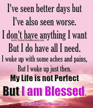Being Blessed God Quotes Pictures