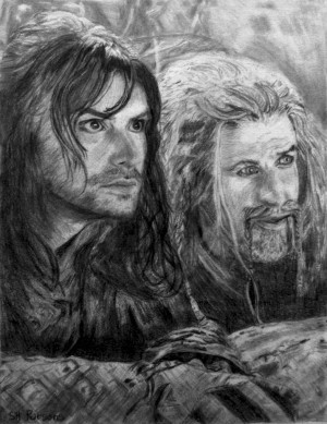The Hobbit: Kili and Fili by SHParsons
