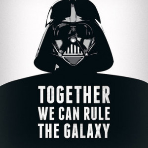 ... Darth Vader print Star Wars poster movie poster Star Wars quote