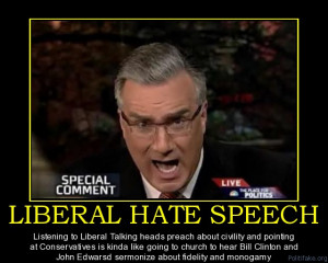 liberal-hate-speech-liberal-hypocrisy-political-poster