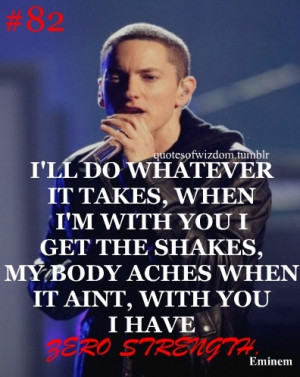 eminem quotes | Tumblr: Eminem Tattoo'S, Eminem 3333, Spaces Bound ...