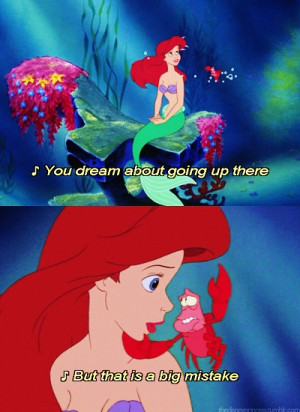 From Disney's The Little Mermaid