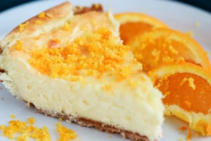 Orange gives creamy cheesecake a hint of cool zest, with chocolate ...