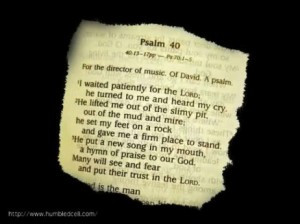10. Psalm 40