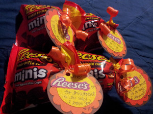 Here are the Reese’s treats for Friday before bed!!