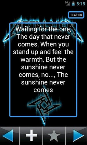 Metallica Quotes 100+